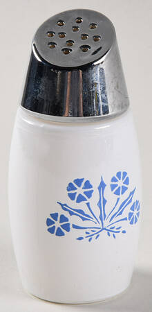 Cornflower Blue Pepper Shaker