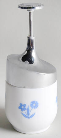 Cornflower Blue Glassware Food Chopper