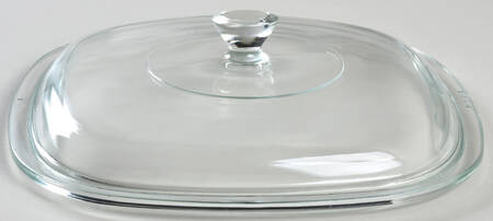 Cornflower Blue Lid for 2.5 Quart Square Casserole