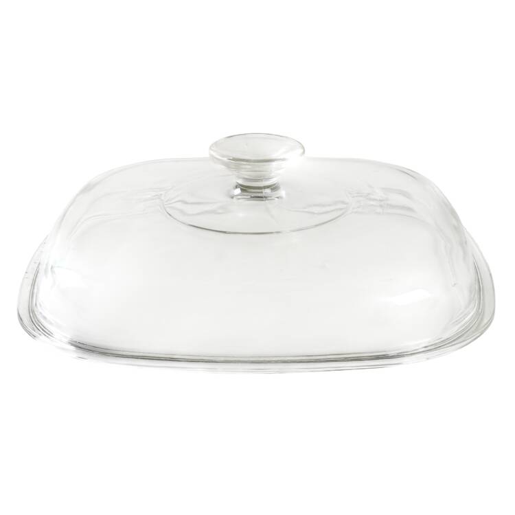 Cornflower Blue Lid for 2 Quart Square Casserole