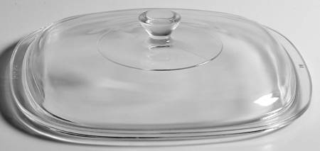 Cornflower Blue Glass Lid for Double Boiler/CS2B