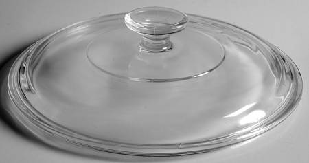 Cornflower Blue Glass Lid for 5qt Rangetopper Saucepot