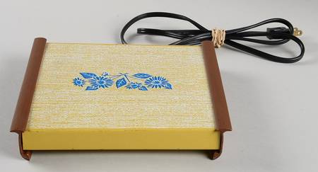 Cornflower Blue Electric Food Warming Tray