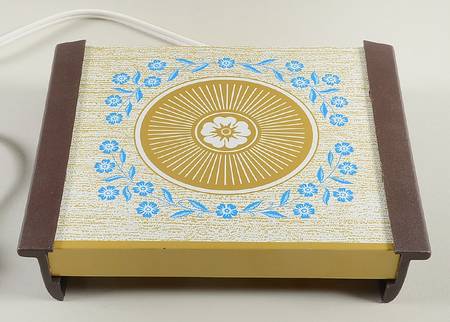 Cornflower Blue Electric Food Warming Tray
