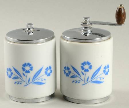 Cornflower Blue Salt Mill & Pepper Mill Set (SALMM1 & PEMM1)