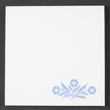Cornflower Blue Tea Tile