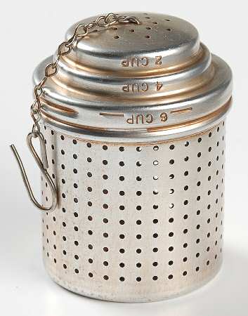Cornflower Blue Metal Infuser & Lid