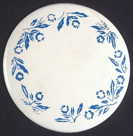 Cornflower Blue Vinyl Coaster