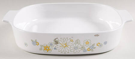 Floral Bouquet (Corelle) 2.5 Quart Square Casserole No Lid