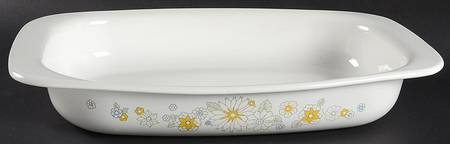 Floral Bouquet (Corelle) 15" Rectangular Roaster