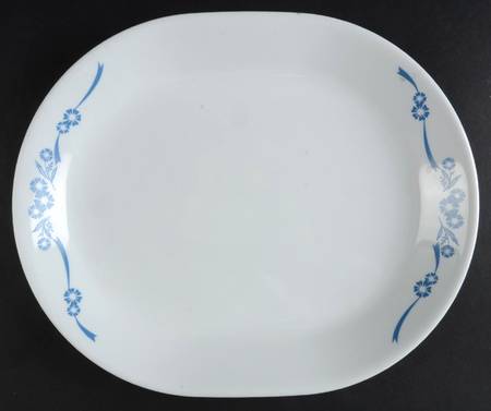 Cornflower (Corelle) 12" Oval Serving Platter