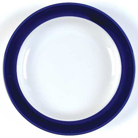Duo Blue Salad Plate