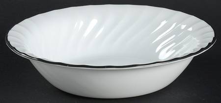 Enhancements (Black Trim, Corelle) Soup/Cereal Bowl