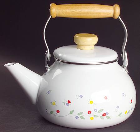 English Meadow (Corelle) Metal Kettle & Lid
