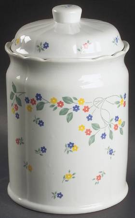 English Meadow (Corelle) Extra Large Canister & Lid