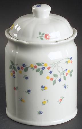 English Meadow (Corelle) Small Canister & Lid