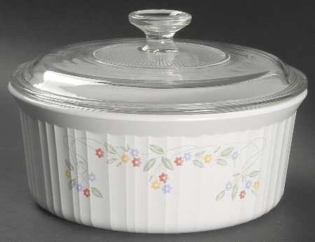 English Meadow (Corelle) 2.5 Qt Round Covered Casserole