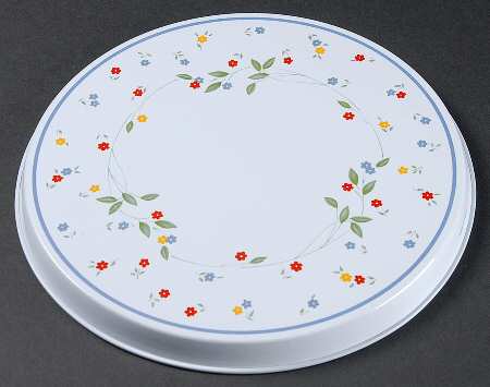 English Meadow (Corelle) Individual Thin Round Tin Stove Covers