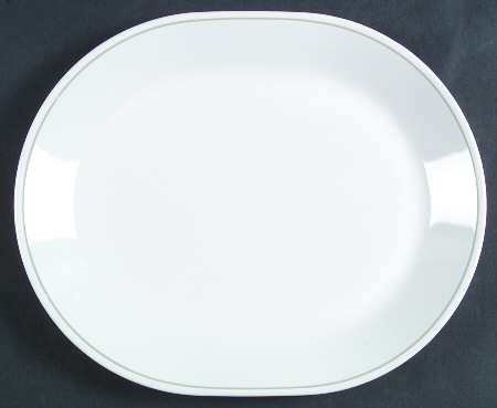 English Morn (Corelle) 12" Oval Serving Platter