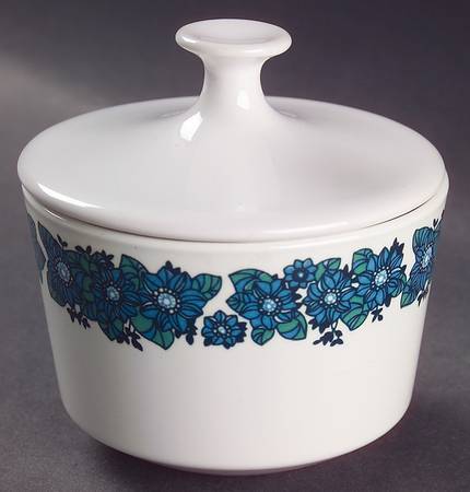 Evening Song Sugar Bowl & Lid