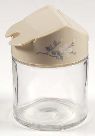 First of Spring (Corelle) Glass Sugar Bowl & Plastic Lid