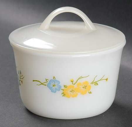 Flirtation (Corelle) Sugar Bowl & Lid