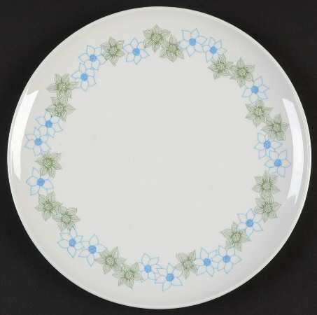 Floral Salad Plate