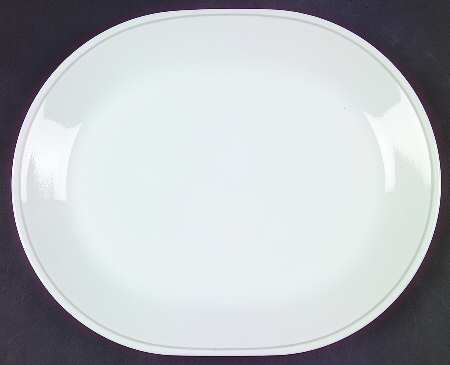 Floral Wisp (Corelle) 12" Oval Serving Platter