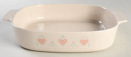 Forever Yours (Corelle) 2.5 Quart Square Casserole No Lid