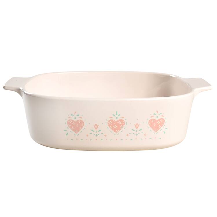 Forever Yours (Corelle) 2 Quart Square Casserole No Lid