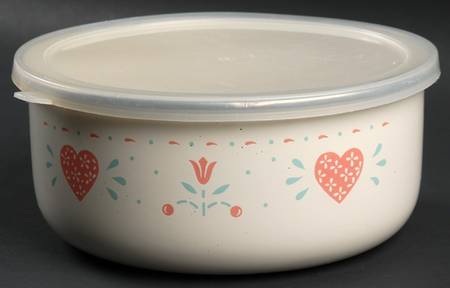 Forever Yours (Corelle) 7 1/4" Metal Bowl