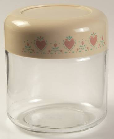 Forever Yours (Corelle) Medium Glassware Canister