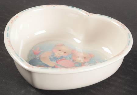 Forever Yours (Corelle) Melmac/Melamine Heart Shaped Child's Bowl