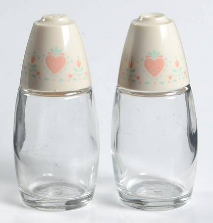 Forever Yours (Corelle) Glassware Salt and Pepper Set