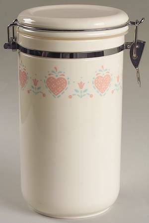 Forever Yours (Corelle) Extra Large Acrylic Storage Jar & Lid