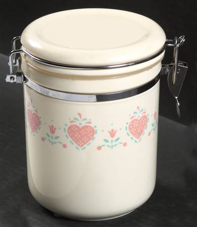 Forever Yours (Corelle) Medium Acrylic Storage Jar & Lid