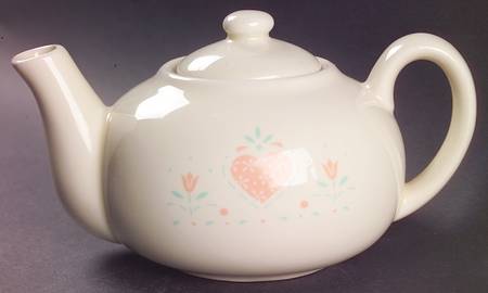 Forever Yours (Corelle) Individual Teapot & Lid