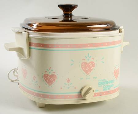 Forever Yours (Corelle) Crock Pot with Lid & Insert