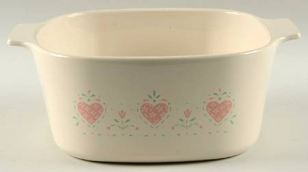 Forever Yours (Corelle) 3 Quart Square Casserole No Lid
