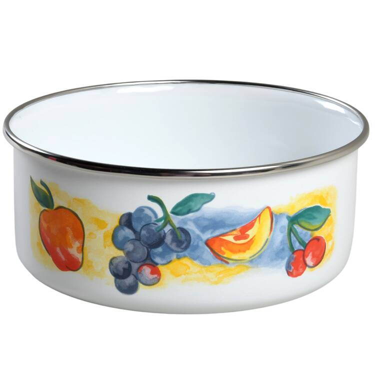 Fruit Basket (Corelle) 6 3/4" Metal Bowl