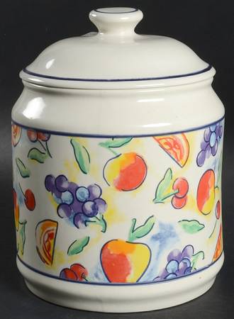 Fruit Basket (Corelle) Extra Large Canister & Lid