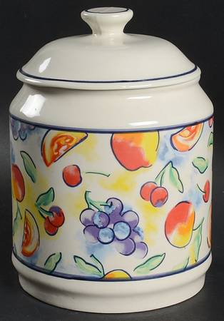Fruit Basket (Corelle) Medium Canister & Lid