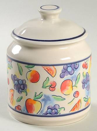 Fruit Basket (Corelle) Small Canister & Lid