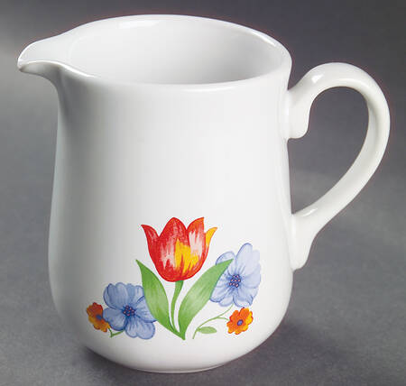 Fresh Cut (Green Trim, Corelle) Creamer