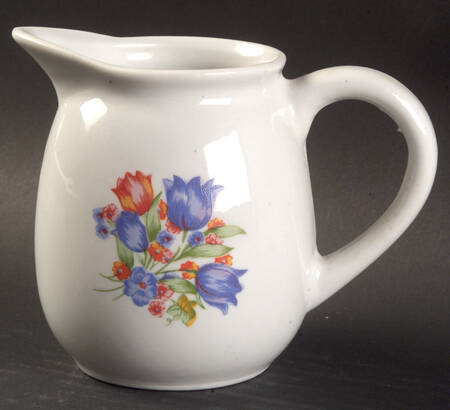 Fresh Cut (Green Trim, Corelle) Creamer