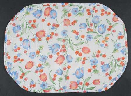Fresh Cut (Green Trim, Corelle) Cloth Placemat