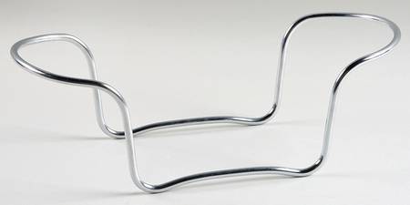 French White Metal Stand Or Warmer
