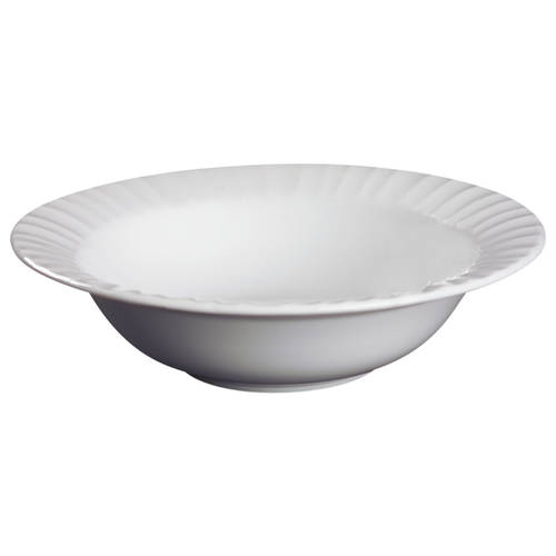 French White Rim Soup Bowl