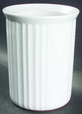 French White Utensil Holder by Corning Corelle
