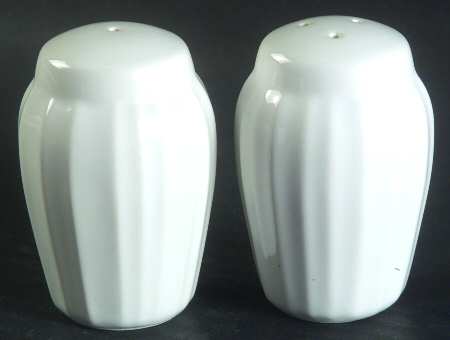 French White Salt & Pepper Set